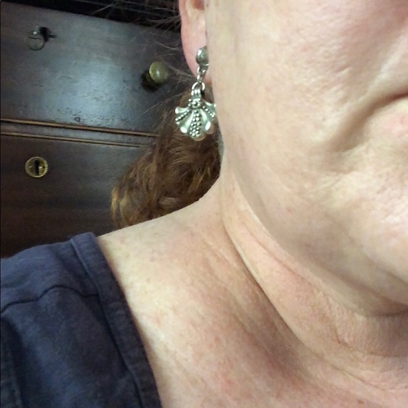 Fun Silver Alloy Earrings - Picture 2 of 2